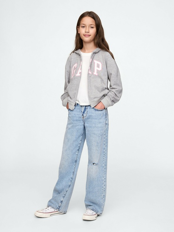 GAP Jungen-Sweatshirt mit Logo und Fleece GAP