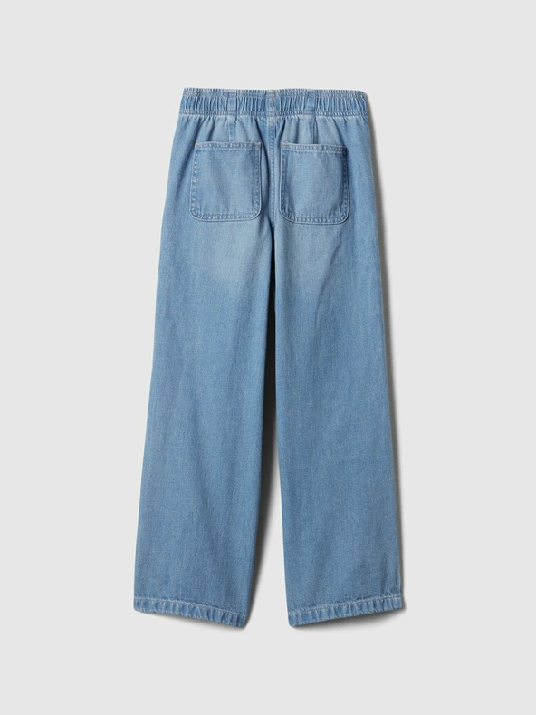 GAP Mädchen-High-Rise-Wide-Leg-Jeans GAP