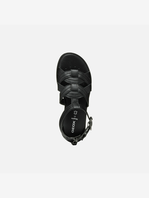 Geox Schwarze Mädchen Sandalen Geox Karly
