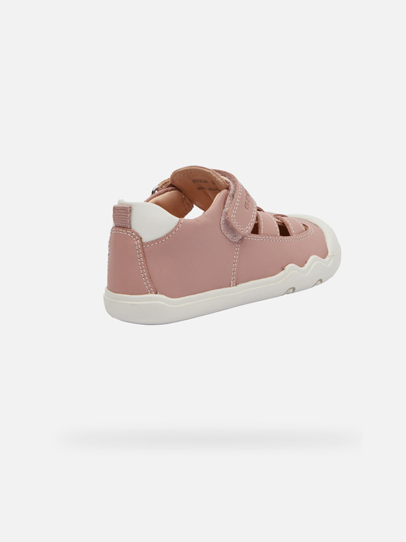 Geox Altrosa Mädchen Barefoot Sneaker mit offenem Rist Geox Steppieu