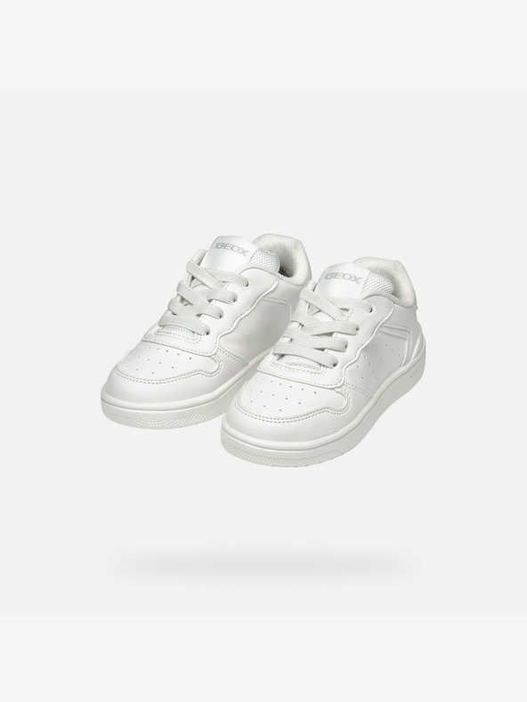 Geox Weiße Mädchen Turnschuhe Geox Washiba