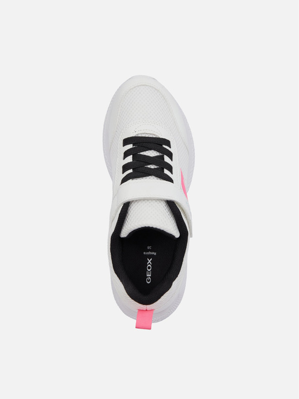 Geox Weiße Geox Sprintye Turnschuhe für Mädchen