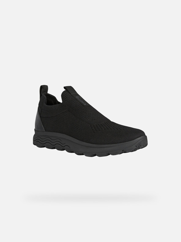 Geox Schwarze Herren-Turnschuhe Geox Spherica