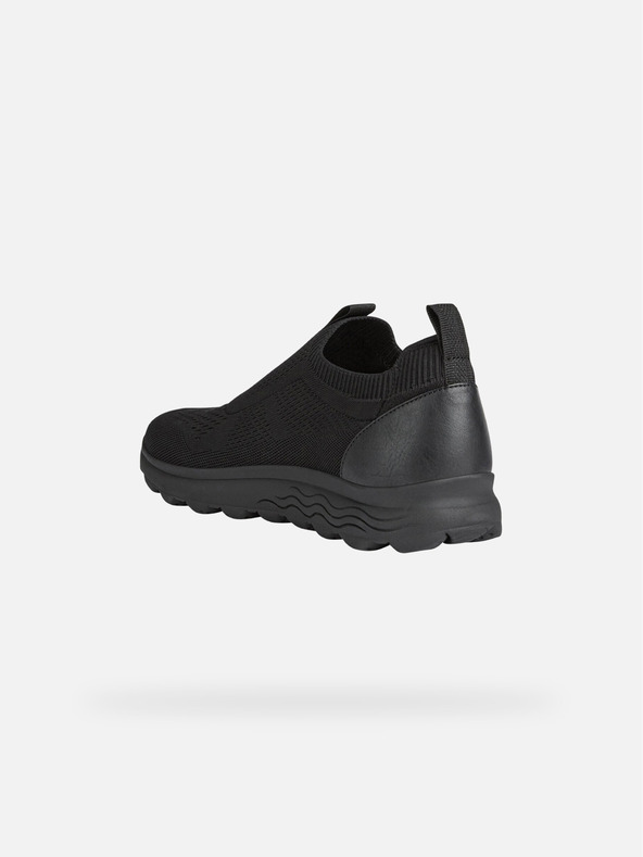 Geox Schwarze Herren-Turnschuhe Geox Spherica