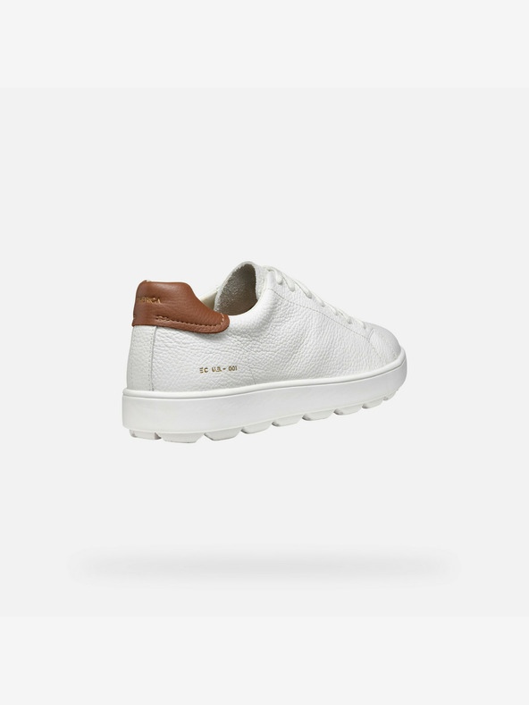 Geox Weiße Herren Geox Spherica ECUB-1 Turnschuhe