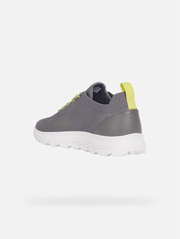 Geox Dunkelgraue Herren Geox Spherica Turnschuhe