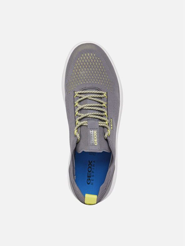 Geox Dunkelgraue Herren Geox Spherica Turnschuhe