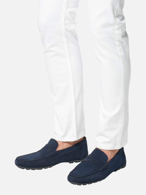 Geox Dunkelblaue Herren Geox Kosmopolis + Grip Halbschuhe