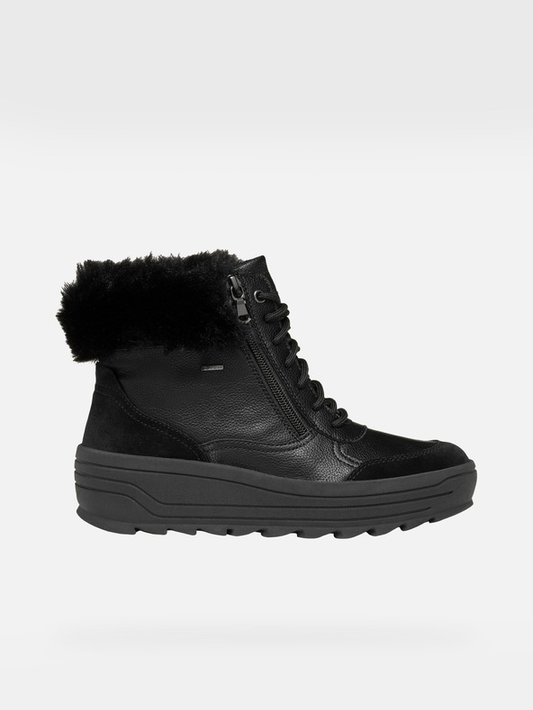 Geox Schwarz Damen Geox Milleiny Abx Stiefelette
