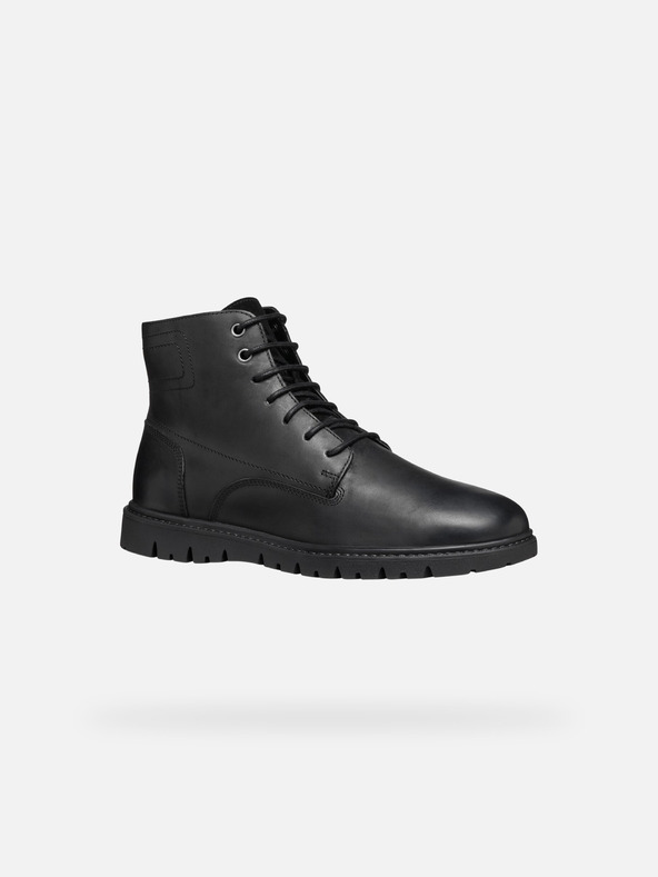 Geox Schwarz Herren Stiefeletten Geox Ghiacciaio
