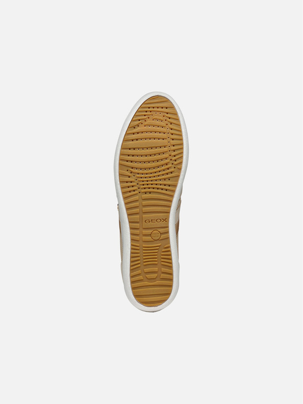 Geox Gold Frauen Geox Myria Turnschuhe