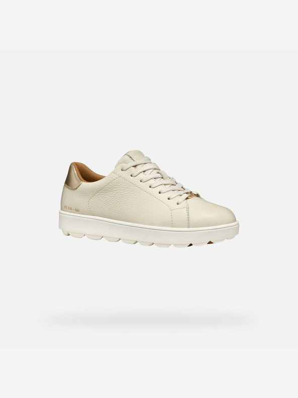 Geox Creme Damen Geox Spherica Turnschuhe ECUB-1