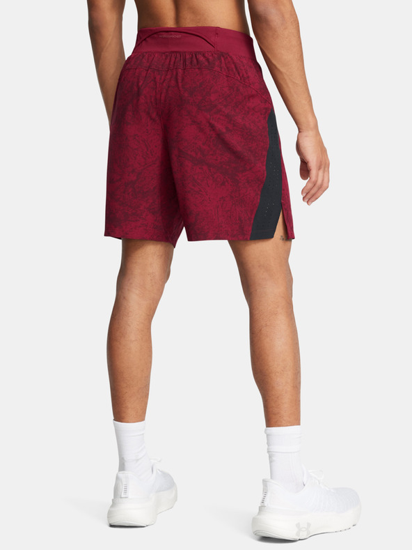 Under Armour Under Armour UA LAUNCH PRO 7'' PRTD SHORT-RED Herren-Shorts