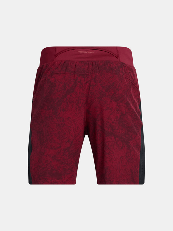 Under Armour Under Armour UA LAUNCH PRO 7'' PRTD SHORT-RED Herren-Shorts