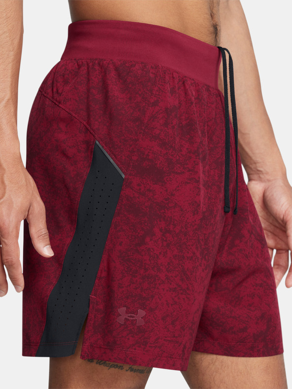 Under Armour Under Armour UA LAUNCH PRO 7'' PRTD SHORT-RED Herren-Shorts