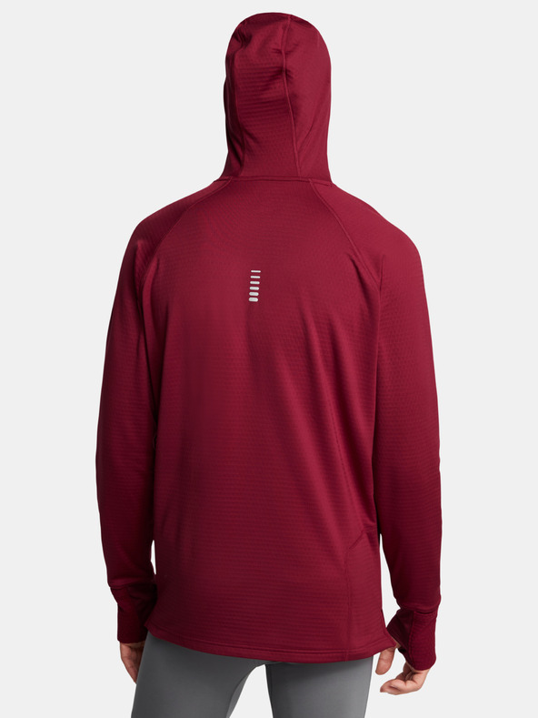 Under Armour Herren Kapuzenpullover Under Armour UA LAUNCH ELITE CW HOODY-RED
