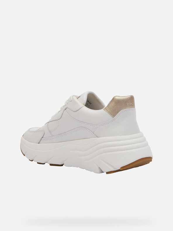 Geox Weiß Damen Geox Diamanta Turnschuhe