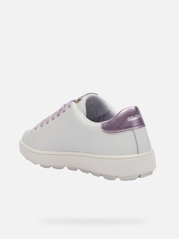 Geox Weiß Damen Geox Spherica ECUB-1 Turnschuhe