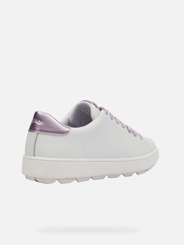Geox Weiß Damen Geox Spherica ECUB-1 Turnschuhe