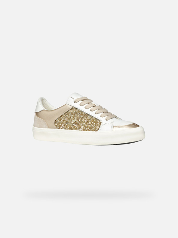 Geox Weiß Damen Geox Emmeleny Turnschuhe
