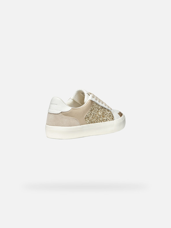 Geox Weiß Damen Geox Emmeleny Turnschuhe