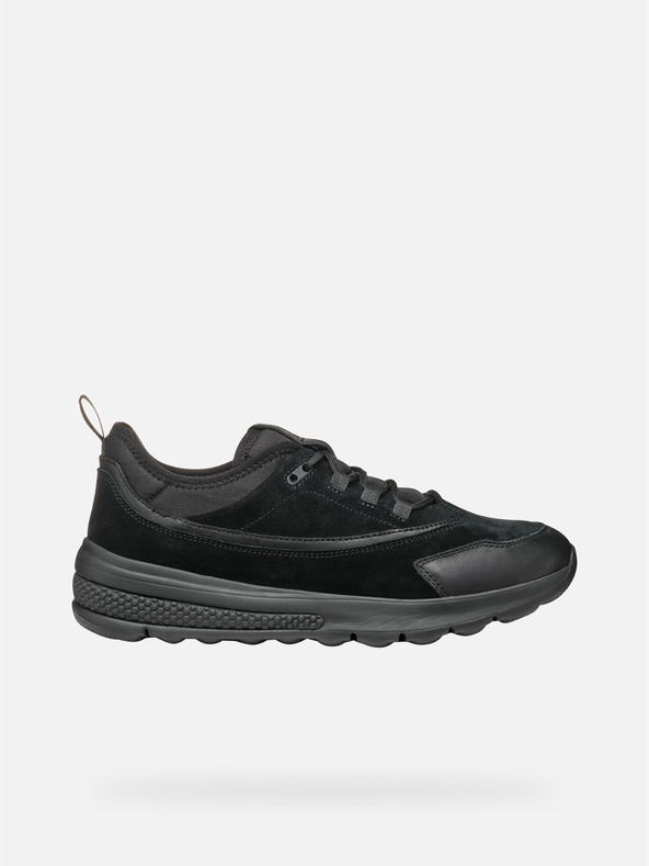 Geox Schwarz Herren-Turnschuhe Geox Spherica Actif