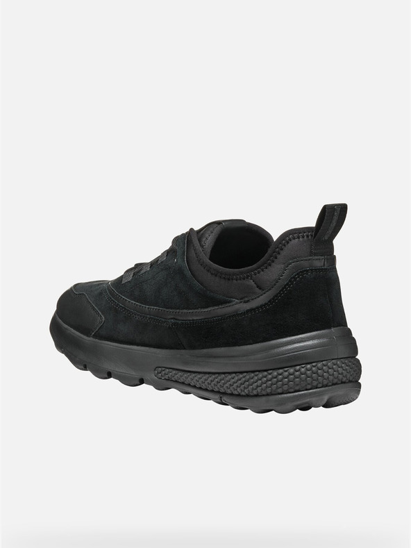 Geox Schwarz Herren-Turnschuhe Geox Spherica Actif