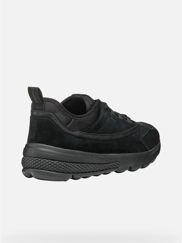 Geox Schwarz Herren-Turnschuhe Geox Spherica Actif