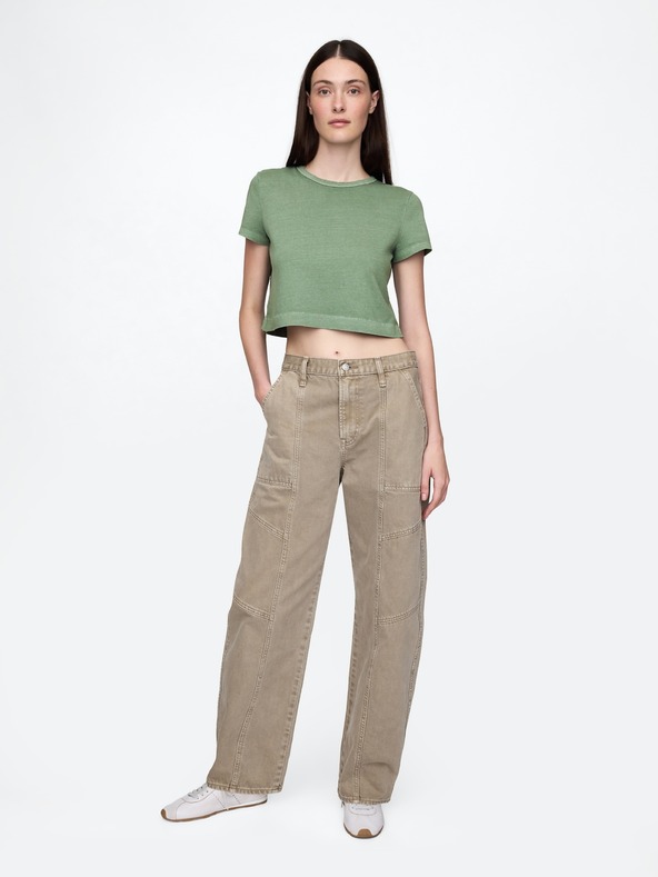 GAP Damen Crop-Shirt GAP