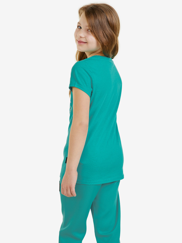 Sam 73 Petrolfarbenes Mädchen-T-Shirt SAM 73 Ursula