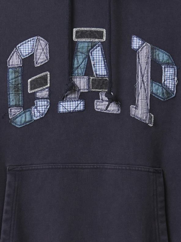 GAP Herren Oversize-Sweatshirt Patchwork Logo Americana GAP