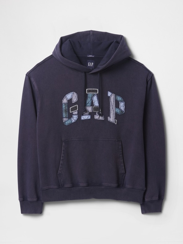 GAP Herren Oversize-Sweatshirt Patchwork Logo Americana GAP