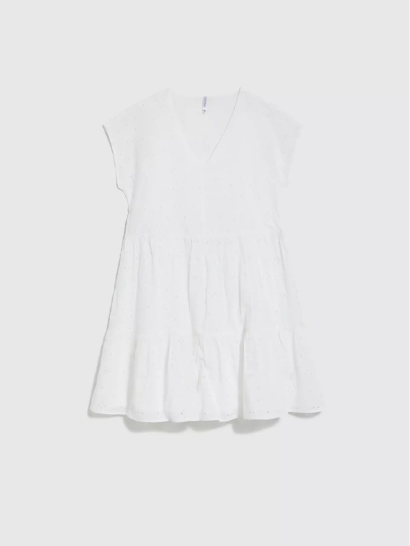 Moodo Damenkleid weiß MOODO