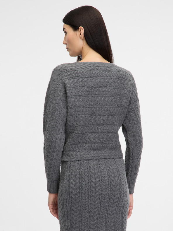 Orsay Grauer Damenpullover ORSAY