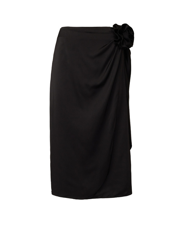 Orsay Schwarzer Damen-Midirock ORSAY