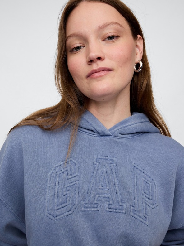 GAP Damen Oversize Crop-Sweatshirt GAP