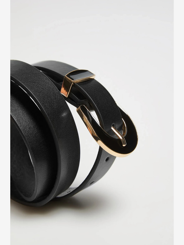 Moodo Schwarzer Damengürtel Moodo