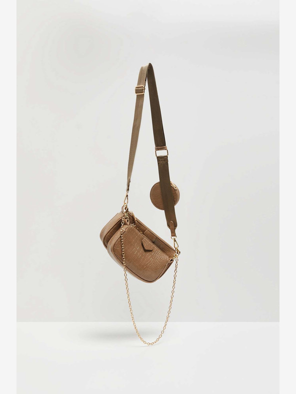 Moodo Damen Handtasche beige Moodo