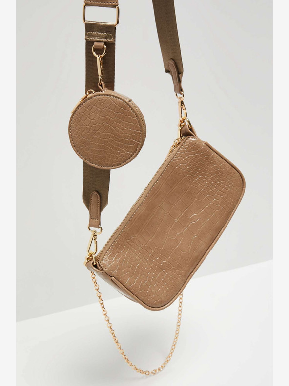 Moodo Damen Handtasche beige Moodo