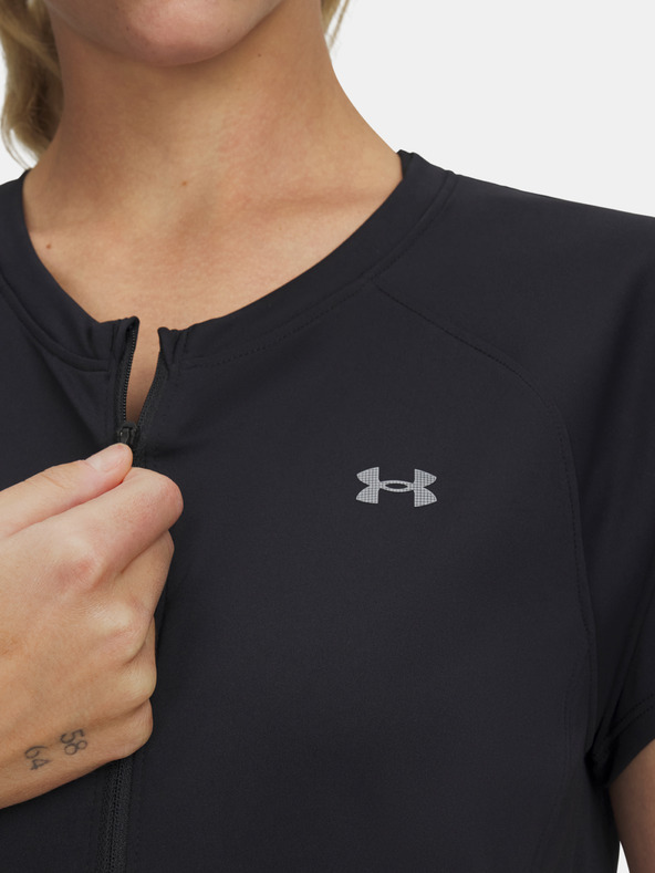 Under Armour Damen Under Armour UA Trail Run Zip SS T-Shirt