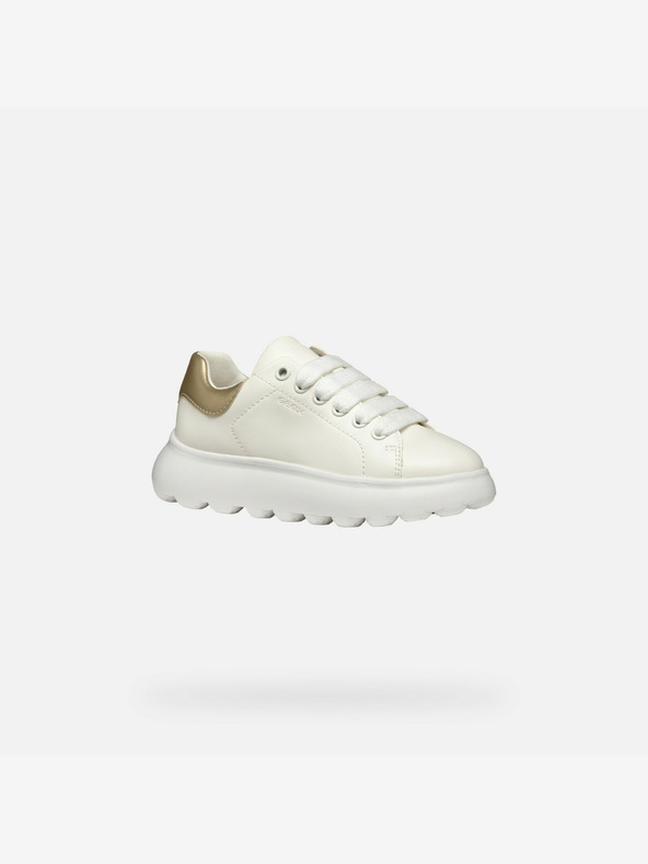 Geox Weiße Geox Puffypop Turnschuhe für Mädchen