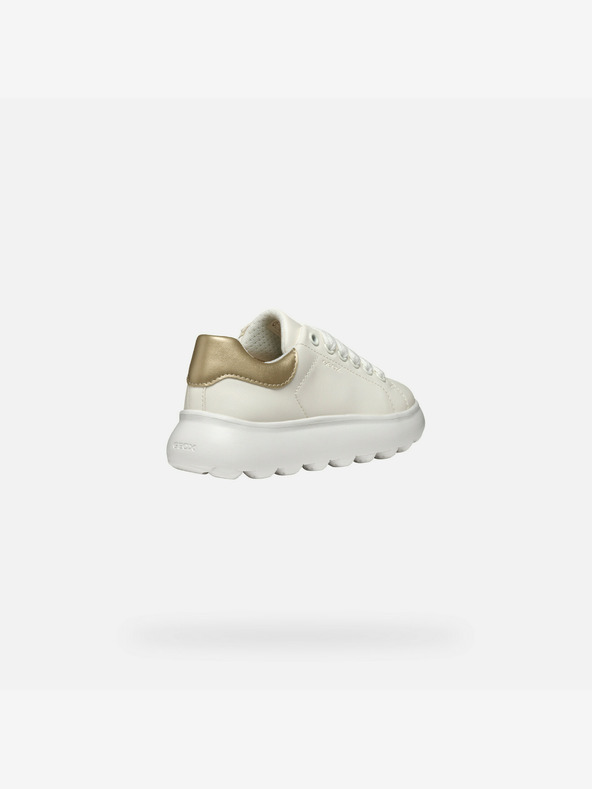 Geox Weiße Geox Puffypop Turnschuhe für Mädchen
