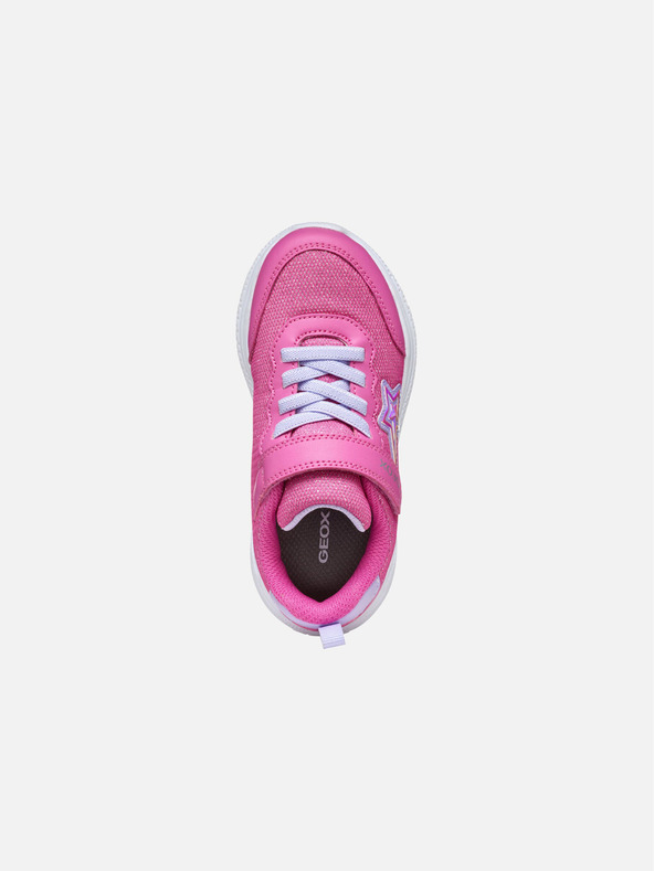 Geox Rosa Mädchen Geox Sprintye Turnschuhe