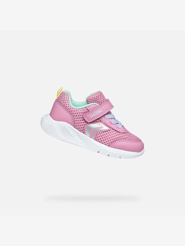 Geox Rosa Mädchen Geox Sprintye Turnschuhe