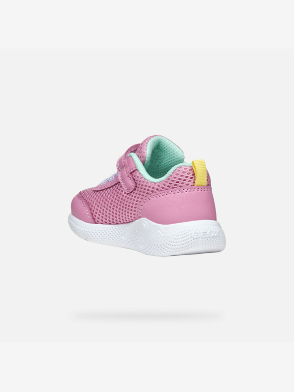 Geox Rosa Mädchen Geox Sprintye Turnschuhe
