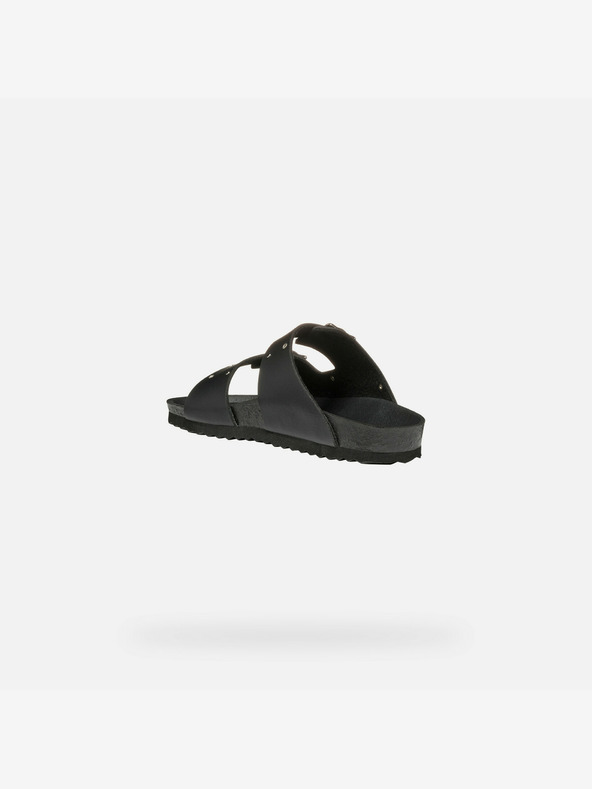 Geox Schwarz Mädchen Hausschuhe Geox Adriel