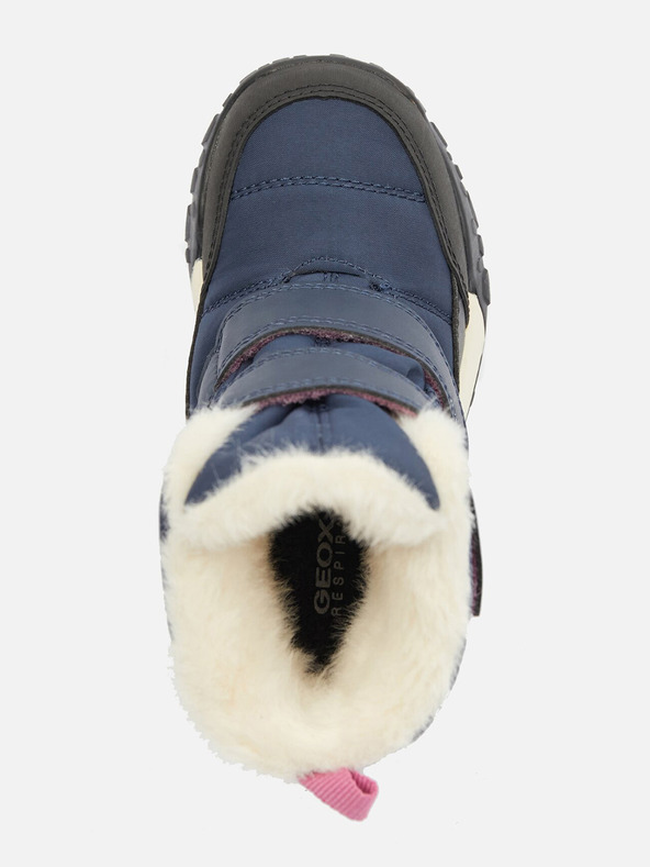 Geox Dunkelblauer Mädchen-Winterschuh Geox Trekkyup B Ab