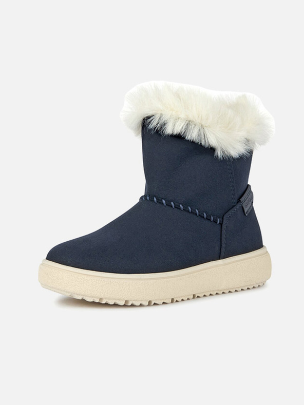 Geox Dunkelblaue Mädchen-Stiefeletten Geox Theleven