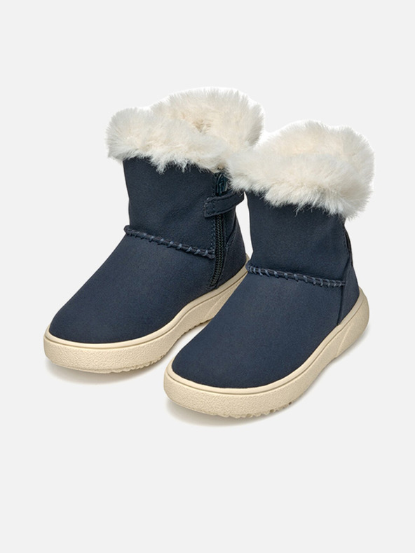 Geox Dunkelblaue Mädchen-Stiefeletten Geox Theleven