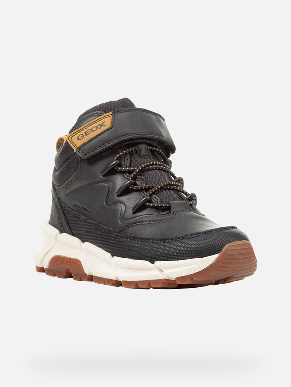 Geox Schwarz Jungen Stiefeletten Geox Flexyper Plus